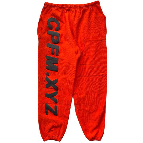 CPFM.XYZ Sweatpants in Orange