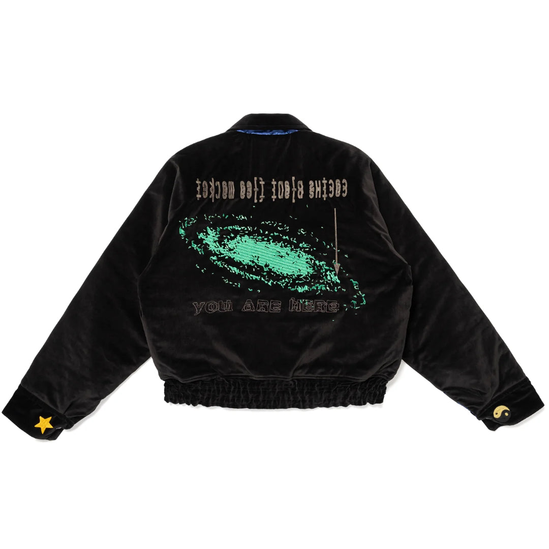 CPFM FW24 “I’m Lost” Velvet Souvenir Jacket