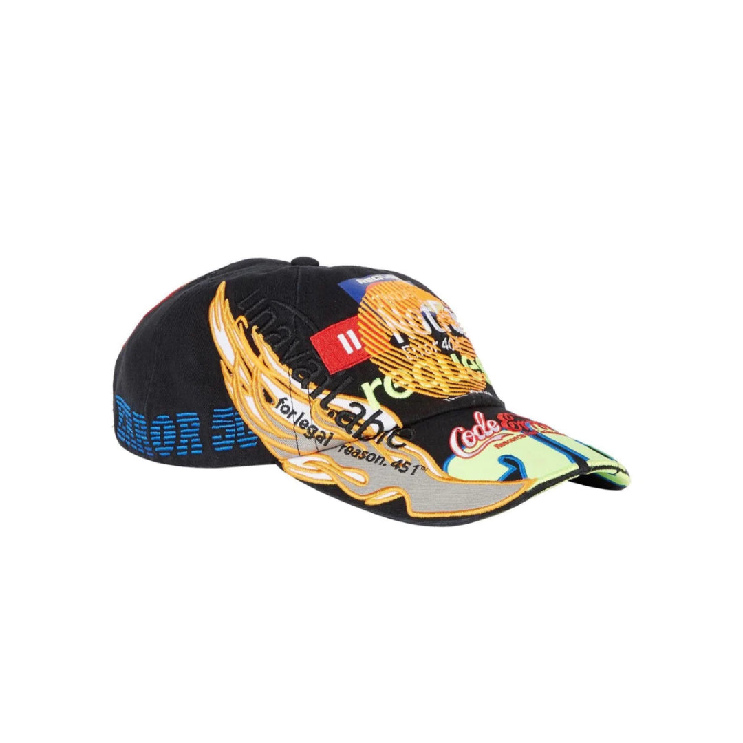 Vetements “Error 404” Hat in Black