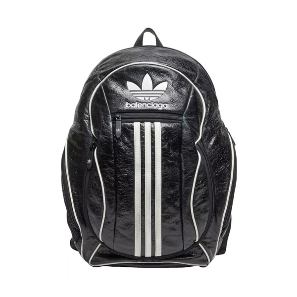 Balenciaga x Adidas 2023 Trefoil Leather Backpack