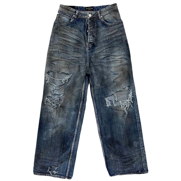 Balenciaga Summer23 Baggy Distressed Jeans