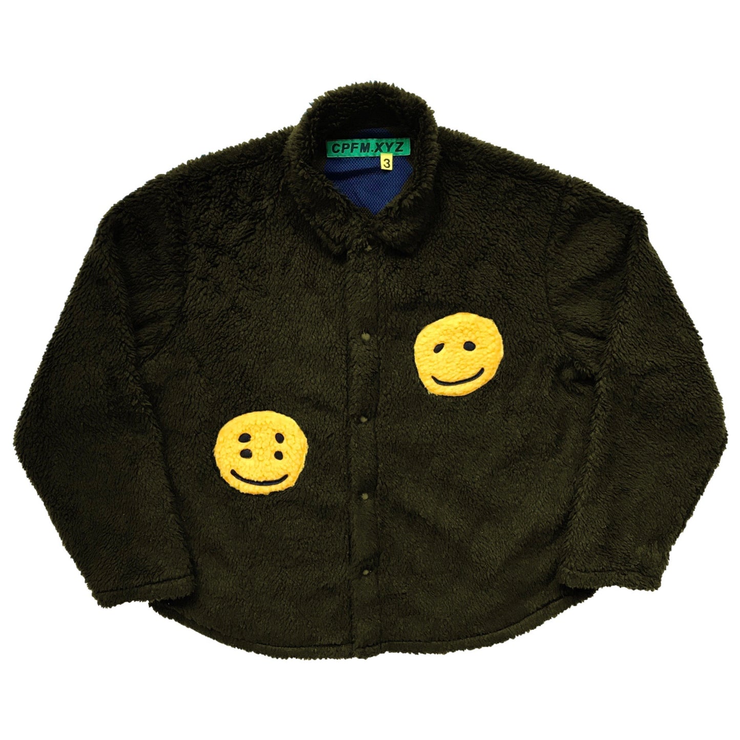 CPFM Double Smiley Work Jacket in Olive
