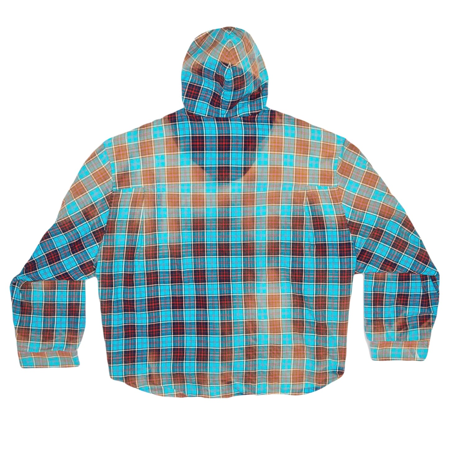 Balenciaga Bleached Flannel Jacket