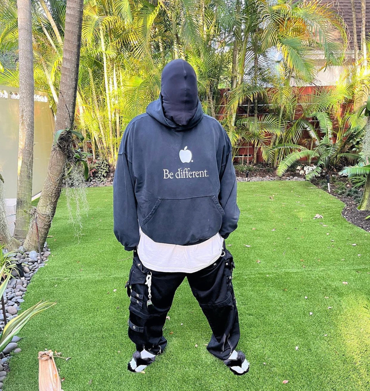 Balenciaga SS22 “Raver” Denim in Black