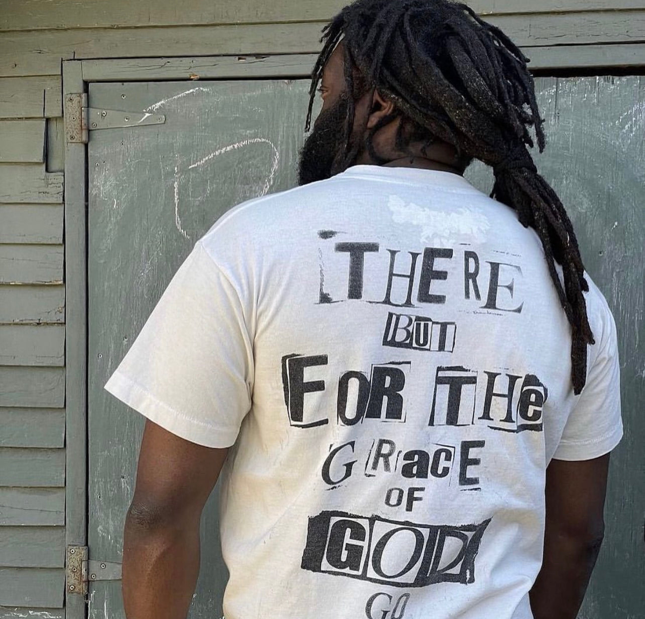 Saint Michael x Denim Tears “Double Jesus” Tee