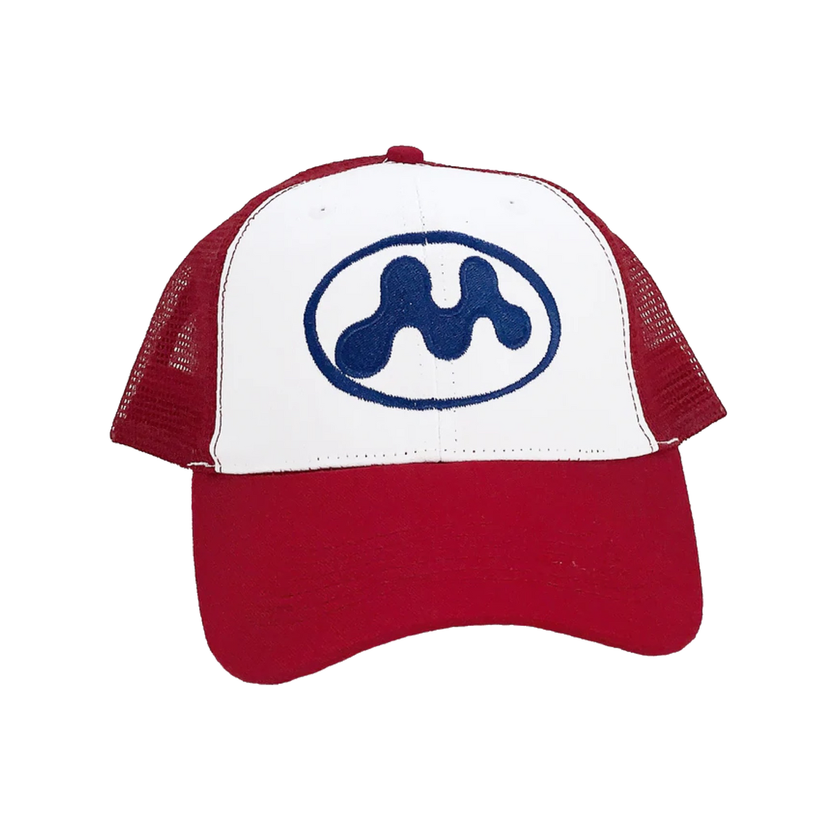 Mowalola Puff Puff Trucker Red - キャップ