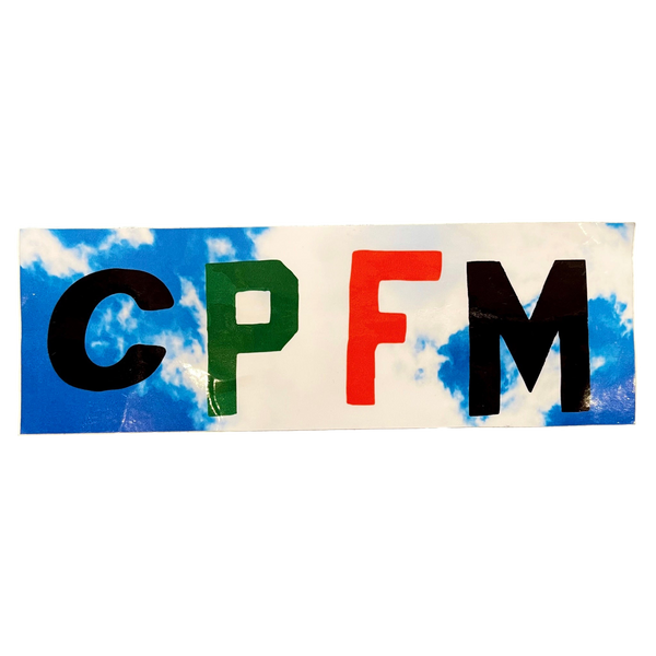 2017 OG CPFM Cloud Sticker