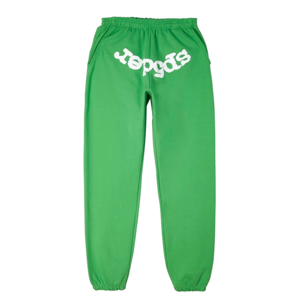 SP5DER Worldwide Skittles Sweatpants Green