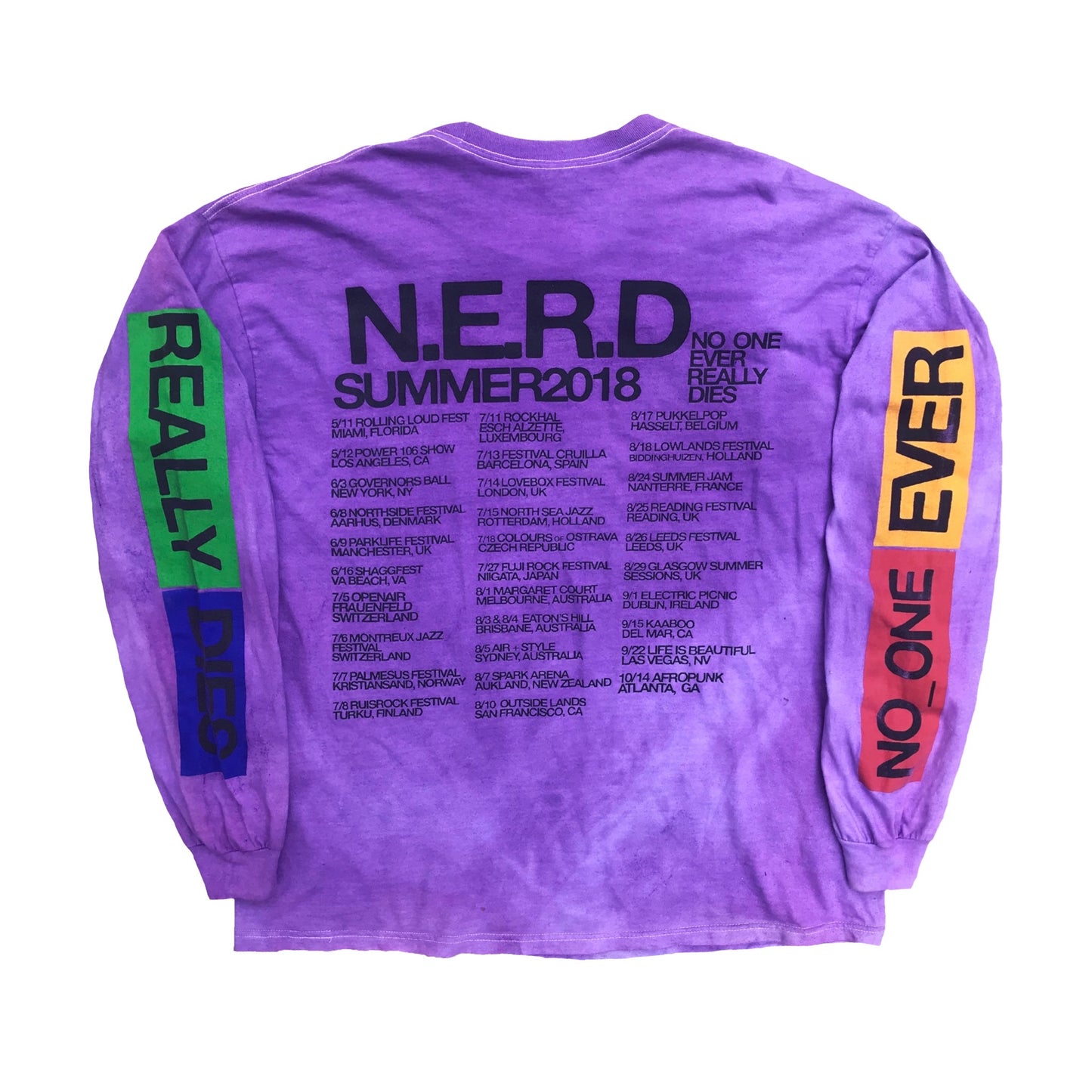 CPFM x N.E.R.D Tour Dyed Tee