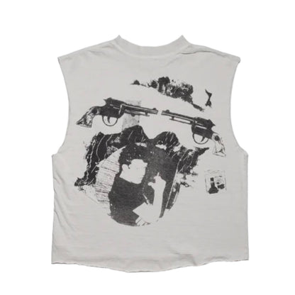 Enfants Riches Déprimés SS25 “Endless Blockades” Cut Off Shirt