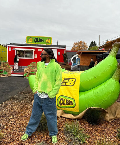 CPFM x Human Made “Lime” Cowboy Pullover