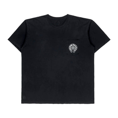 Chrome Hearts Honolulu Exclusive Scroll Tee in Black