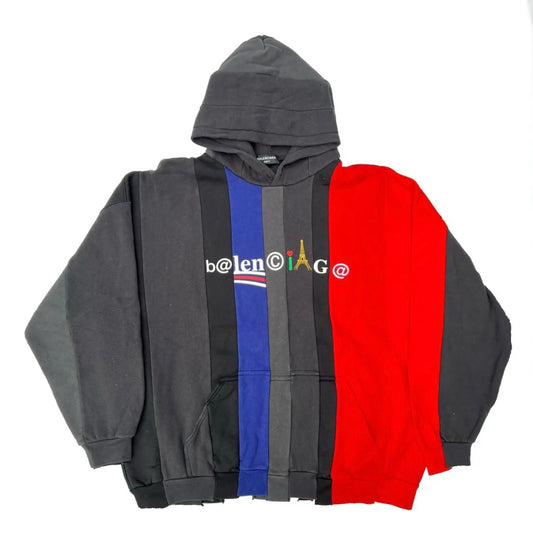 Balenciaga FW21 Tokyo Exclusive Cut-Up Hoodie