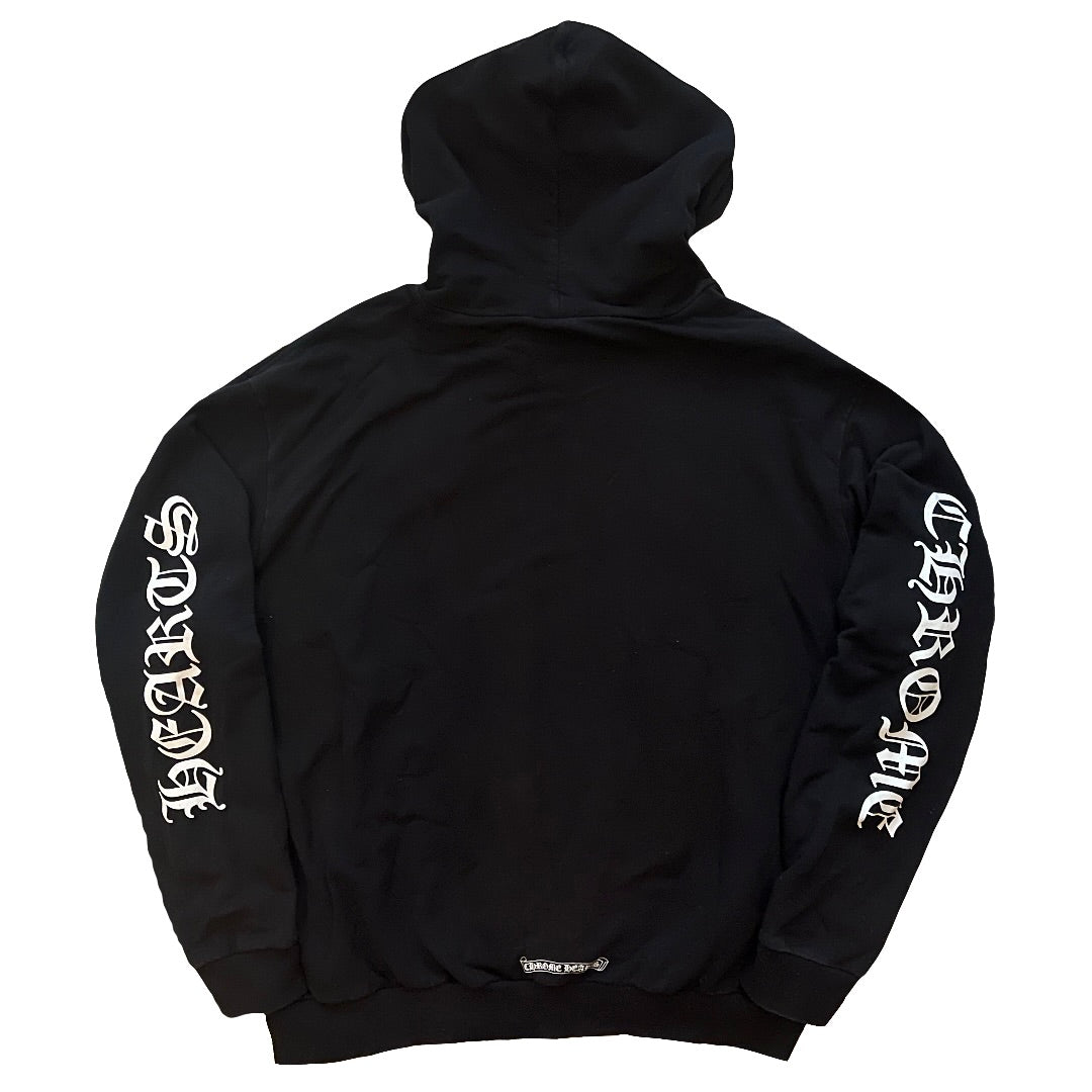 Chrome Hearts “Vertical Logo” Hoodie