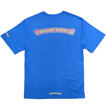 Chrome Hearts Scroll Tee in Blue