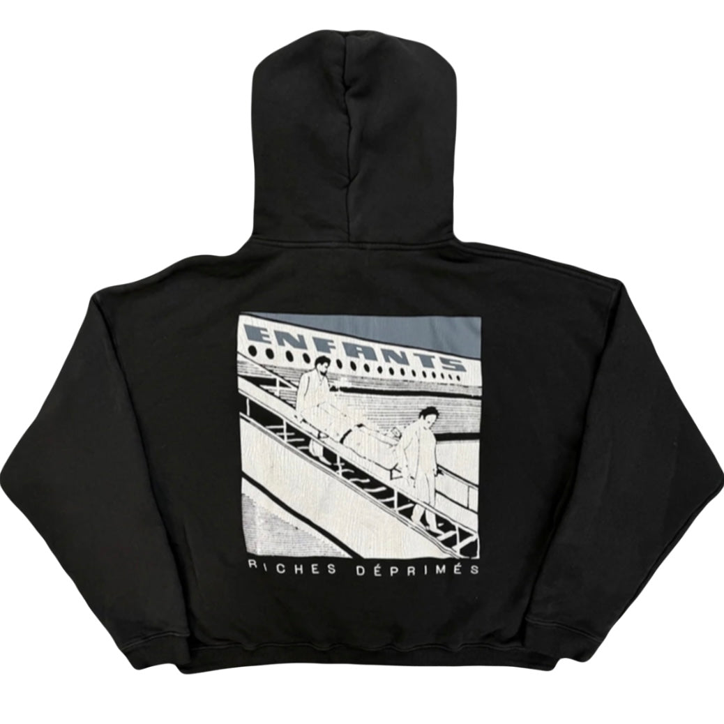 Enfants Riches Déprimés “Airport Stretcher” Hoodie in Black