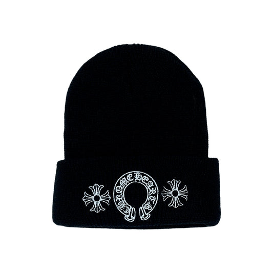 Chrome Hearts Embroidered Horseshoe Skully