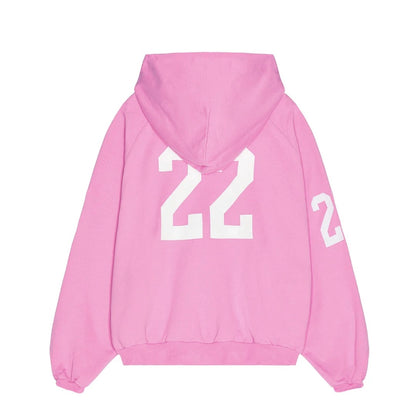 Balenciaga “Polo” Hoodie in Pink