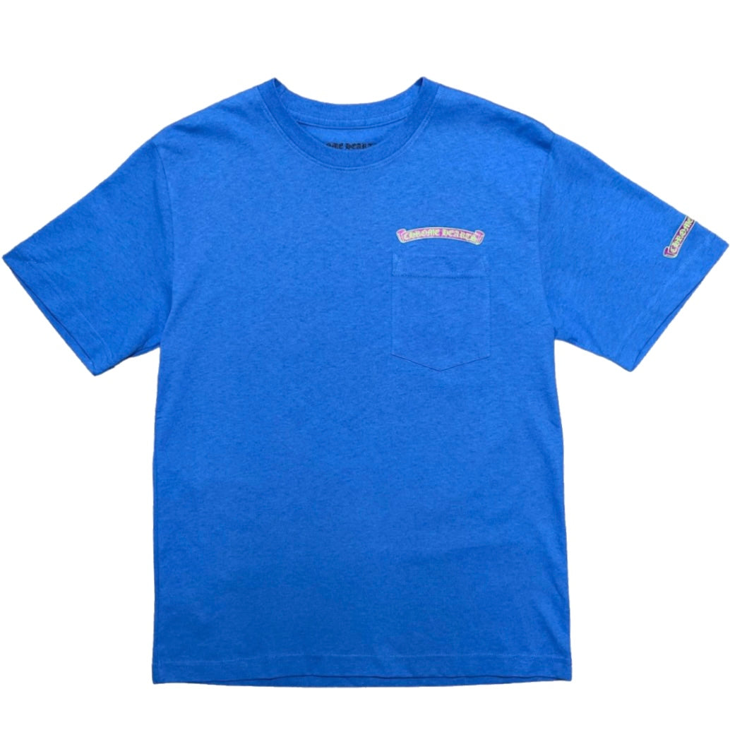 Chrome Hearts Scroll Tee in Blue