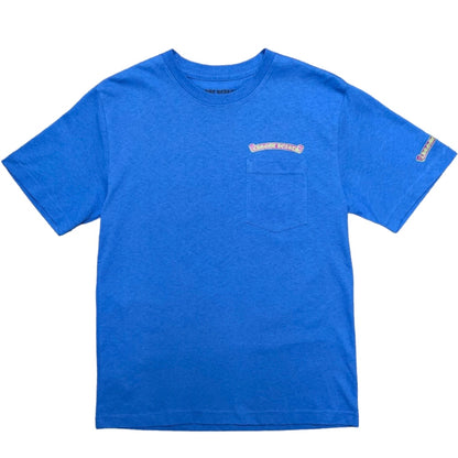 Chrome Hearts Scroll Tee in Blue