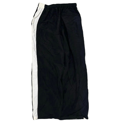 Balenciaga “Sporty B” Hybrid Pants in Grey/ Black