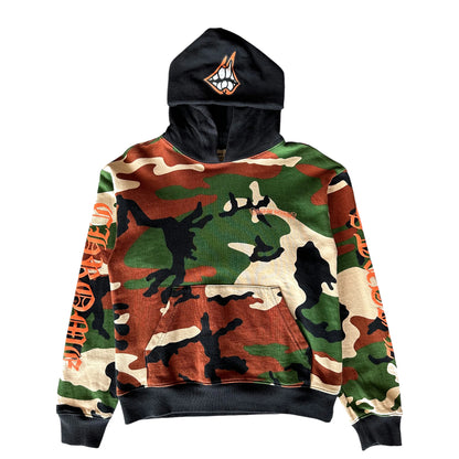 Chrome Hearts x Matty Boy “Caution” Camo Hoodie