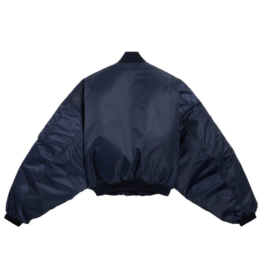 Balenciaga FW23 Round Bomber in Navy