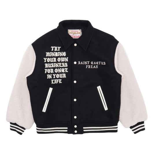 CPFM x Saint Michael “Leave Me Alone” Varsity Jacket
