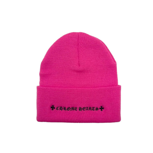 Chrome Hearts Miami Exclusive Pink Beanie