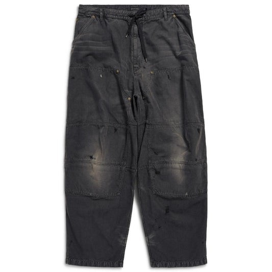 Balenciaga SS24 Double Knee Pants in Black