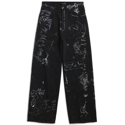 Balenciaga SS23 Mudshow Graffiti Jeans