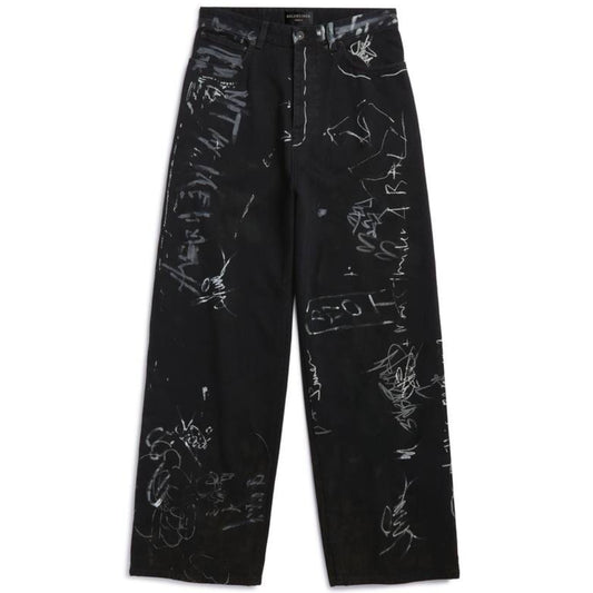 Balenciaga SS23 Mudshow Graffiti Jeans
