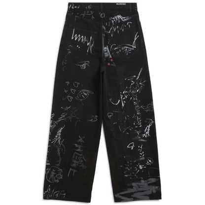 Balenciaga SS23 Mudshow Graffiti Jeans