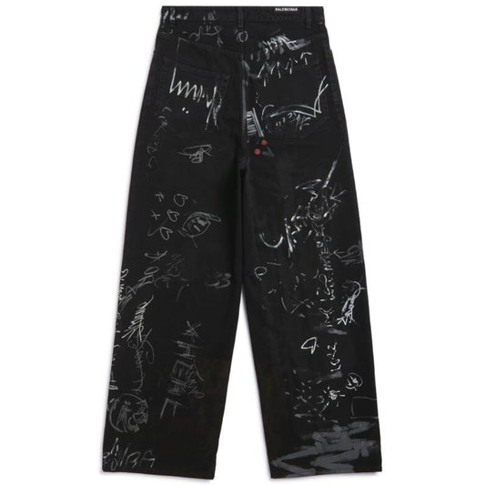 Balenciaga SS23 Mudshow Graffiti Jeans