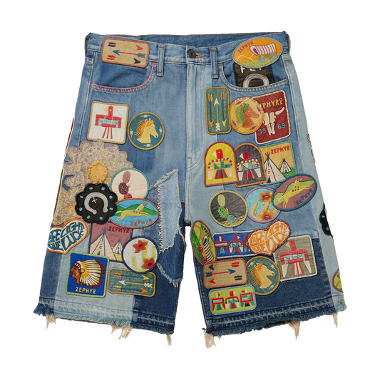 Kapital 12.5oz Denim 5P Shorts (Zephyros Insane Remake)