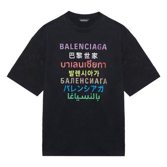Balenciaga SS21 Languages Tee
