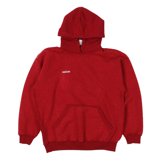 Vetements SS16 Inside-Out Patch Hoodie