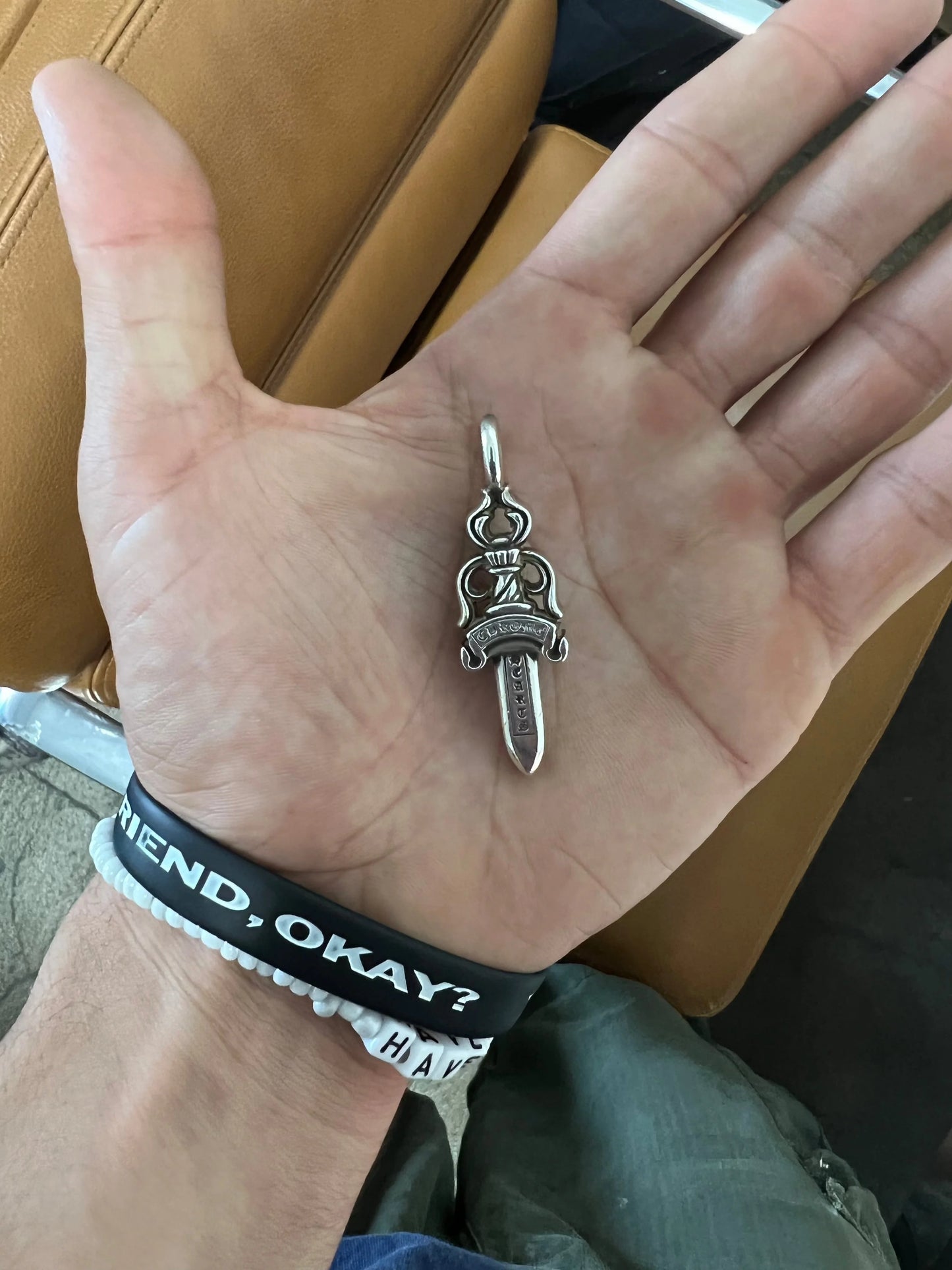 Chrome Hearts Large Dagger Pendant