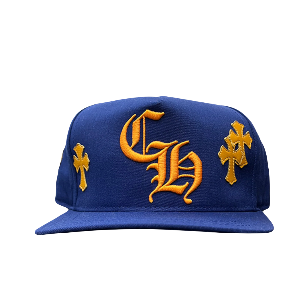 Chrome Hearts Blue/ Gold Patch Hat