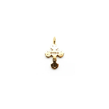 Chrome Hearts 22K Gold Filigree Cross Necklace