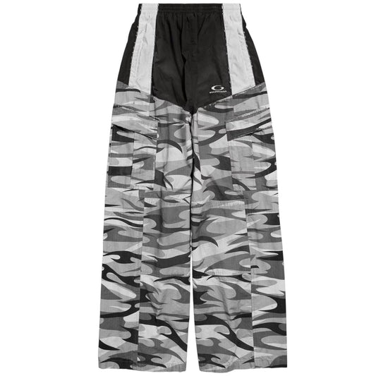 Balenciaga FW25 Cut-Up Hybrid Camo Pants