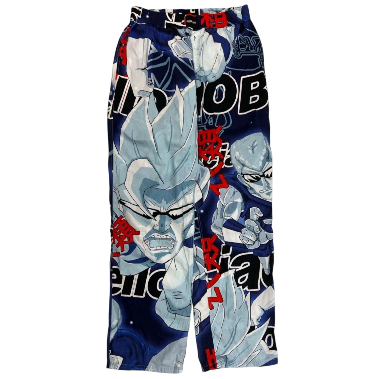 Vetements AW18 Runway Anime Dragon Ball Parody Pants