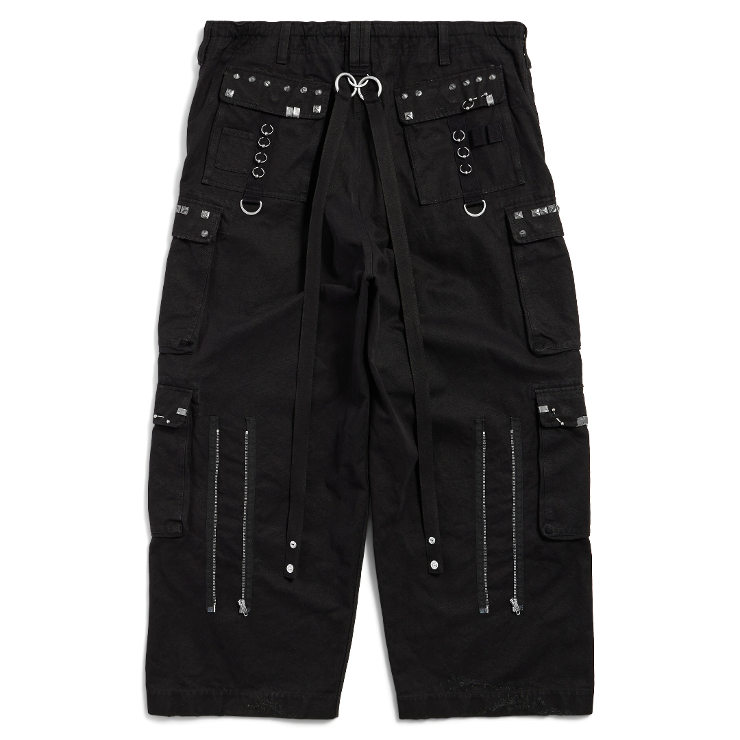 Balenciaga Studded Cargo Raver Pants