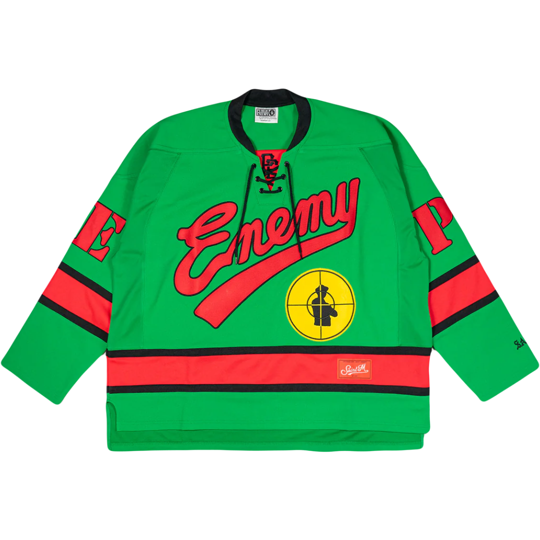 CPFM x Saint Michael x Public Enemy Hockey Jersey