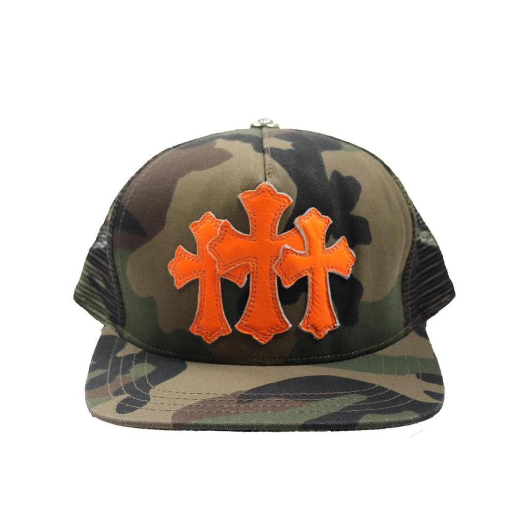 Chrome Hearts Triple Cross Trucker in Camo