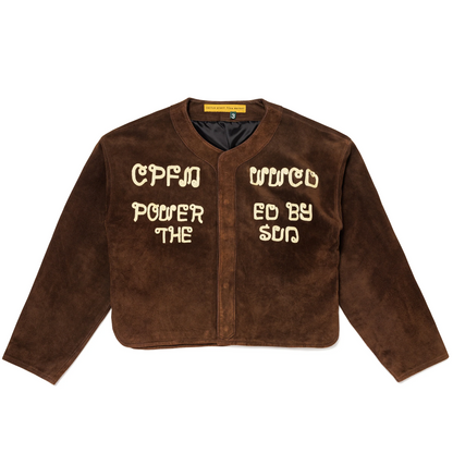 CPFM Suede Baseball Jacket