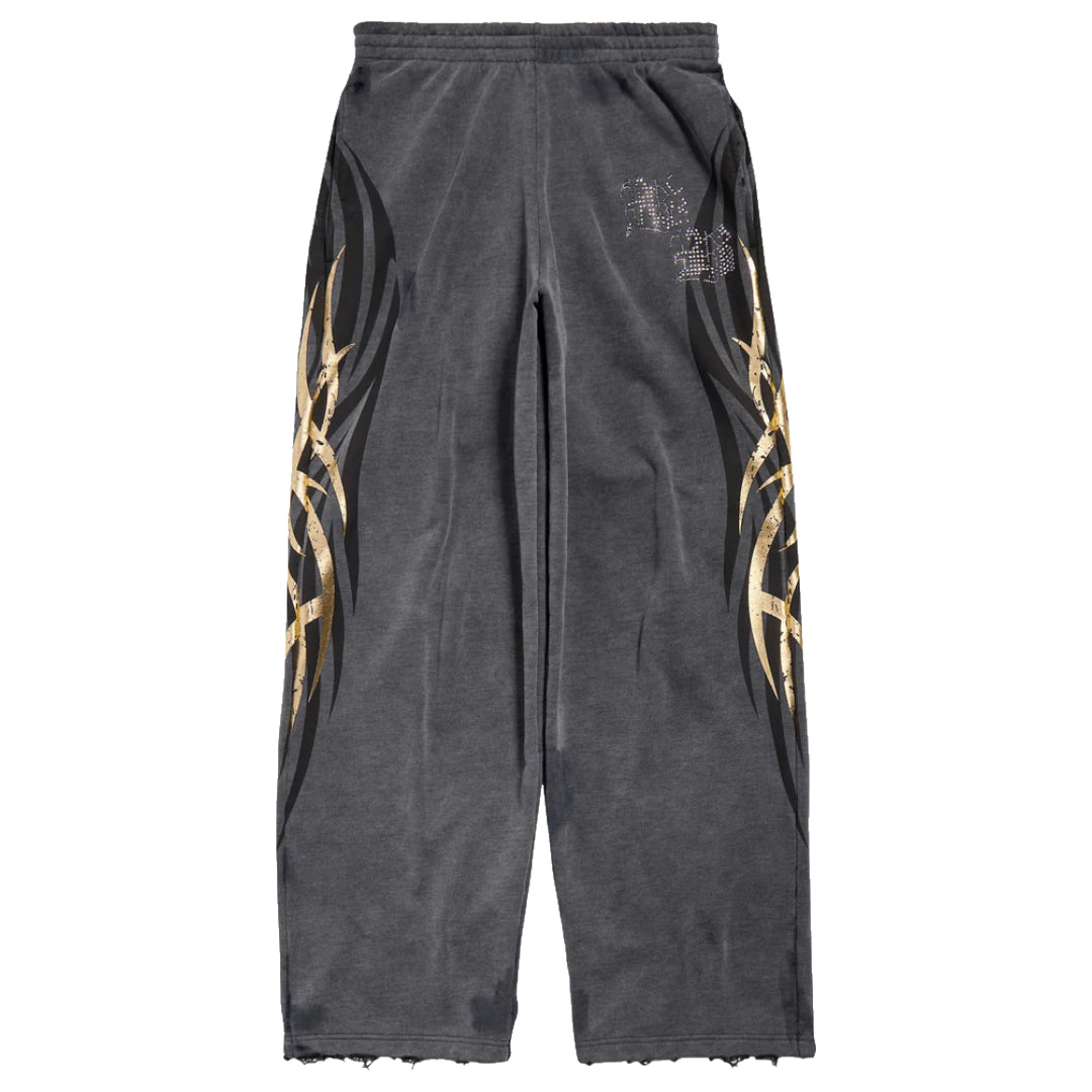 Balenciaga FW25 Rhinestone Tribal Sweatpants