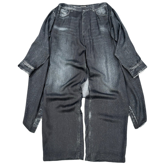 Balenciaga FW20 Hybrid Trompe L’oeil Pants
