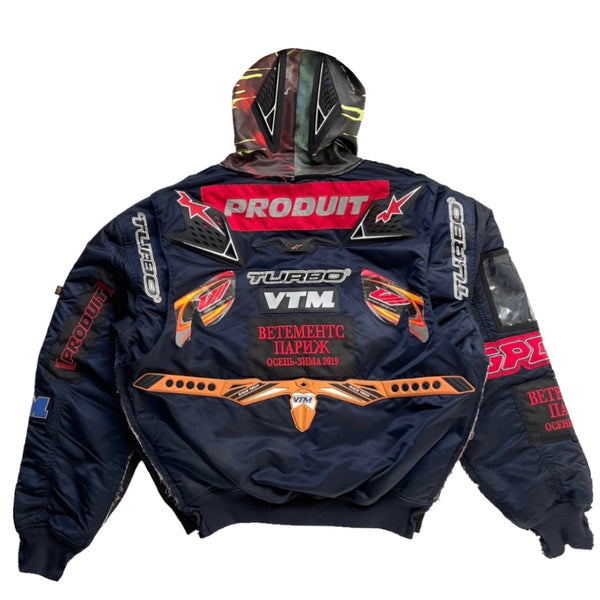 Vetements x Alpha Industries AW18 Edition Racing Bomber Jacket 