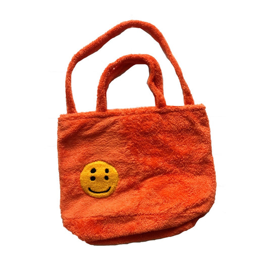 CPFM x Human Made Smiley Fur Tote Bag